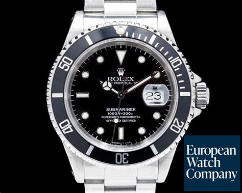 rolex submariner 1992|rolex submariner 16610.